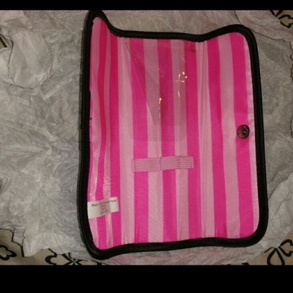 Victoria’s Secret y2k Black Travel Makeup Brush Case - Picture 6 of 8